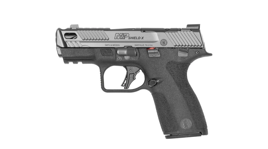 S&W M&P9 PC SHIELD X CARRY COMP 9MM 15RD THUMB SAFETY-022188901221