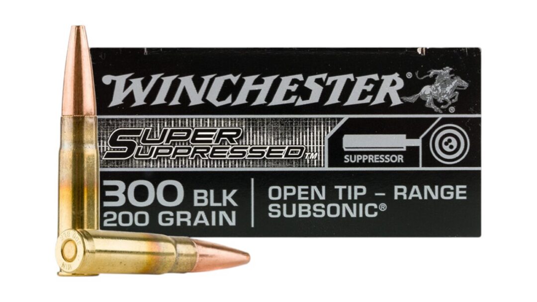WINCHESTER SUPER SUPPRESSED 300 BLACKOUT _ 200GR OT _ 20RD BOX