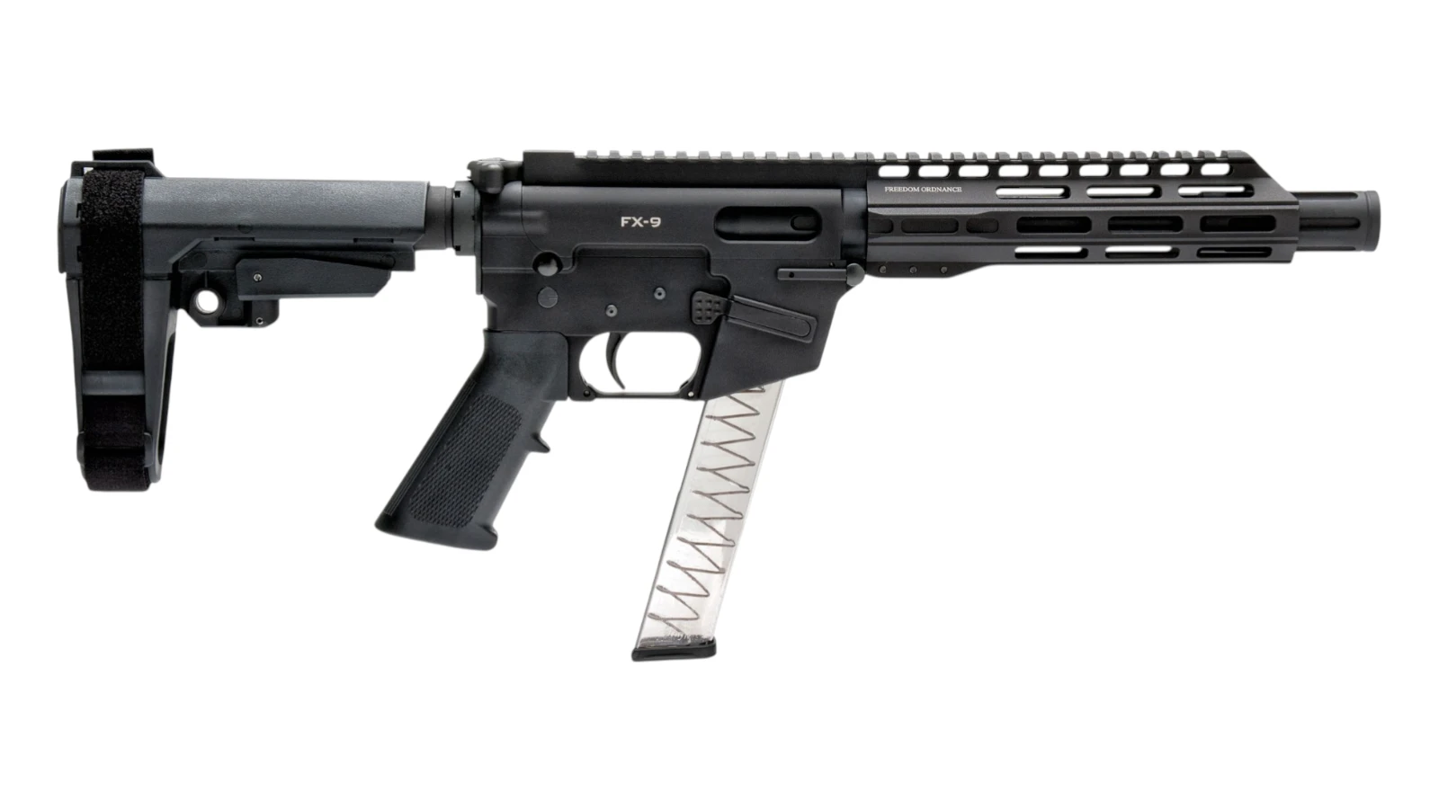 FREEDOM ORDINANCE FX-9 AR PISTOL 9MM 8" 32RD | BLACK