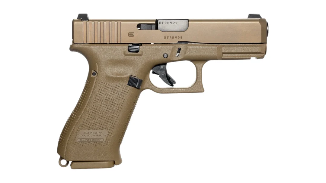 GLOCK G19X V 9MM 19RD _ COYOTE BROWN-764503067822
