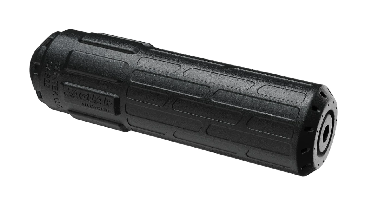 JAGUAR SILENCERS CAS22T SHORTY .22CAL TITANIUM SUPPRESSOR