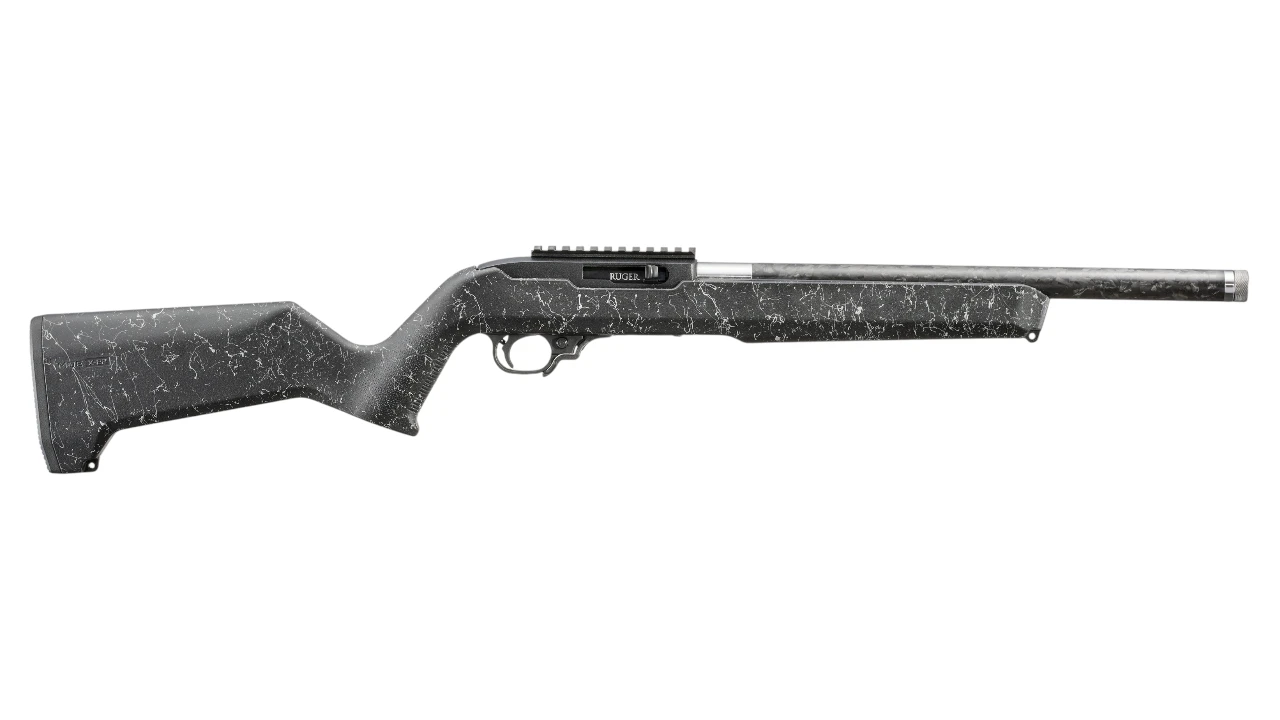 RUGER 10/22 CARBON FIBER X22 22 LR 10RD | WHITE/BLACK