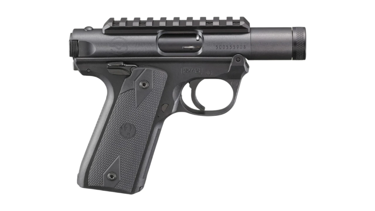 RUGER MARK IV 22/45 TACTICAL SILENCER SHOP EXLUSIVE | BLACK