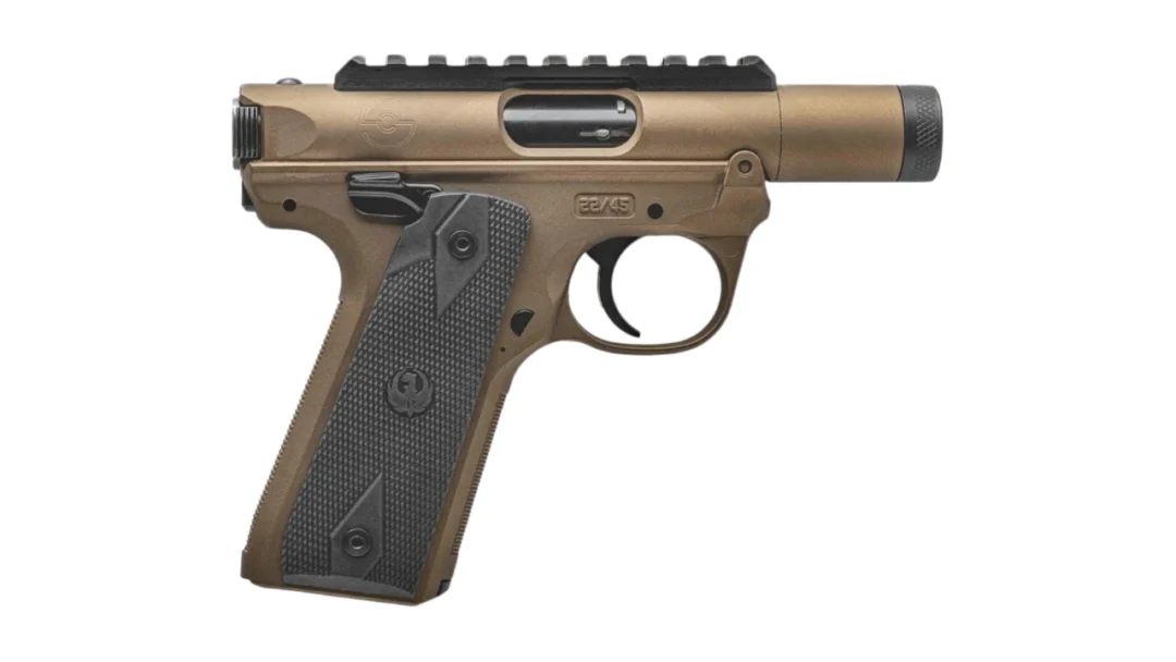 RUGER MARK IV 22_45 TACTICAL SILENCER SHOP EXLUSIVE _ BRONZE