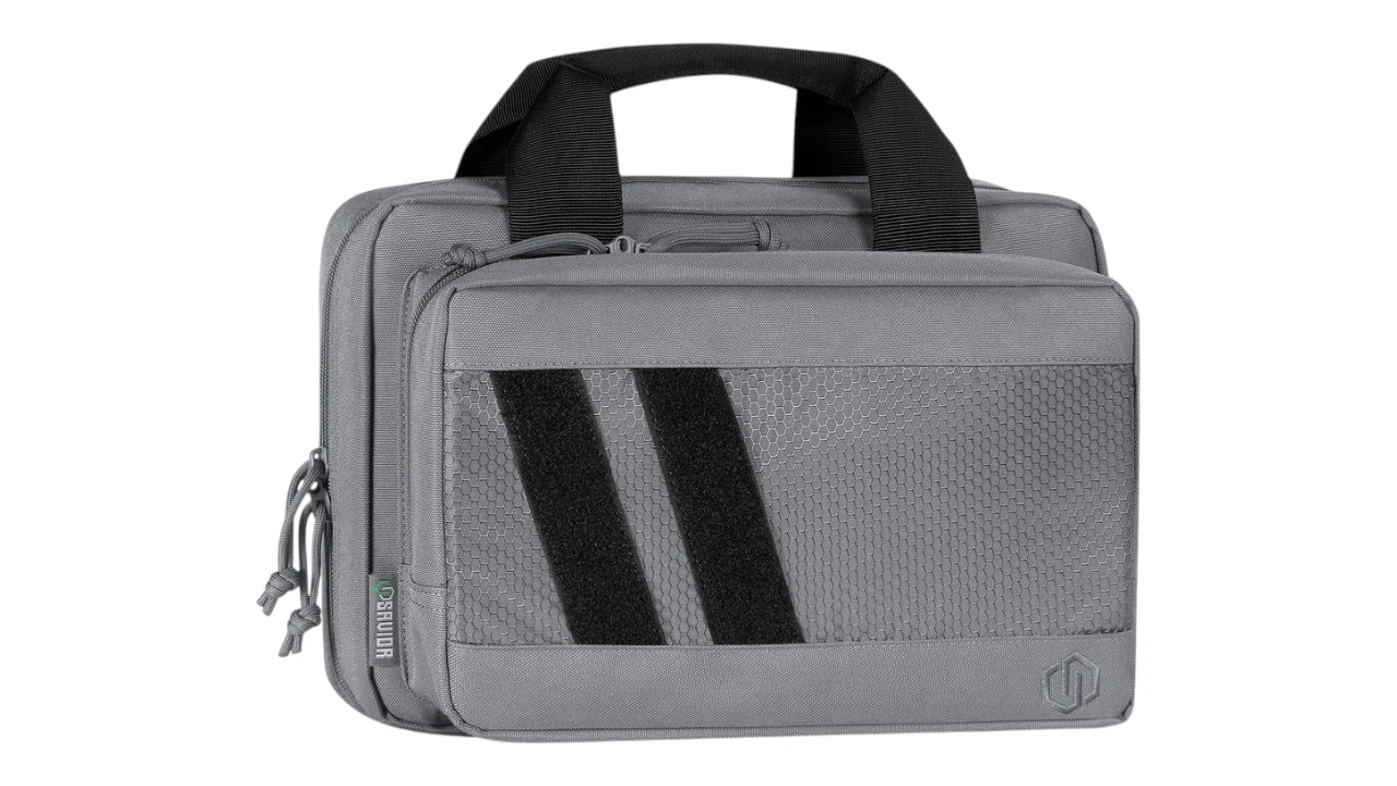 SAVIOR SPECIALIST DOUBLE PISTOL CASE | GRAY