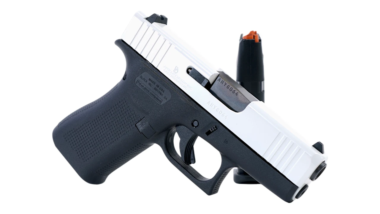 GLOCK G43X 9MM 10RD 3.41" | WHITE SLIDE