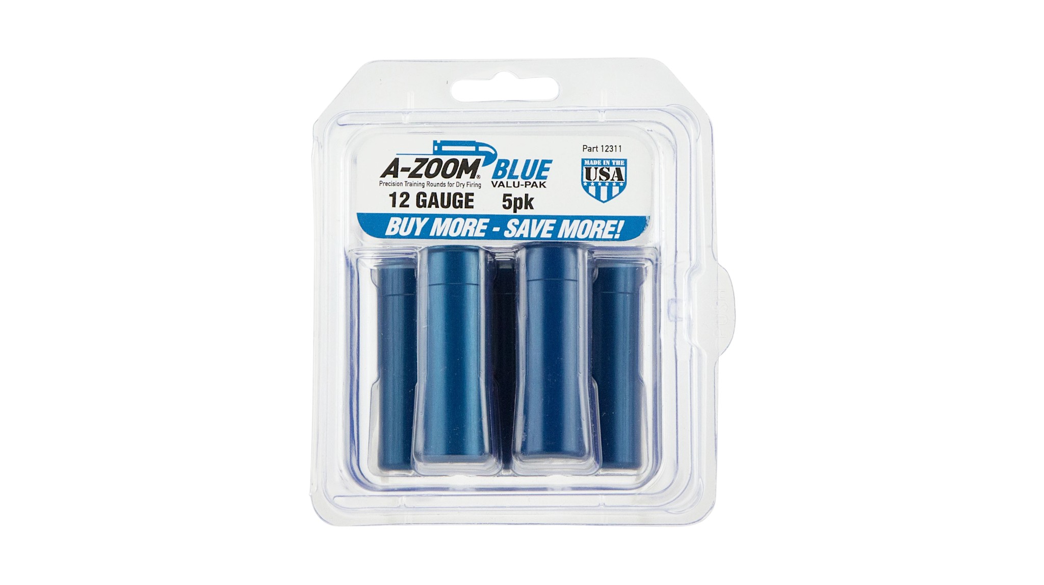 AZOOM SNAP CAPS 12GA 5PK | BLUE