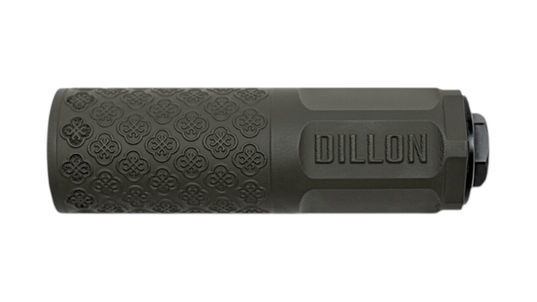 DILLON RIFLE COMPANY DRC556 TI SUPPRESSOR _ BLACK PATTERNED