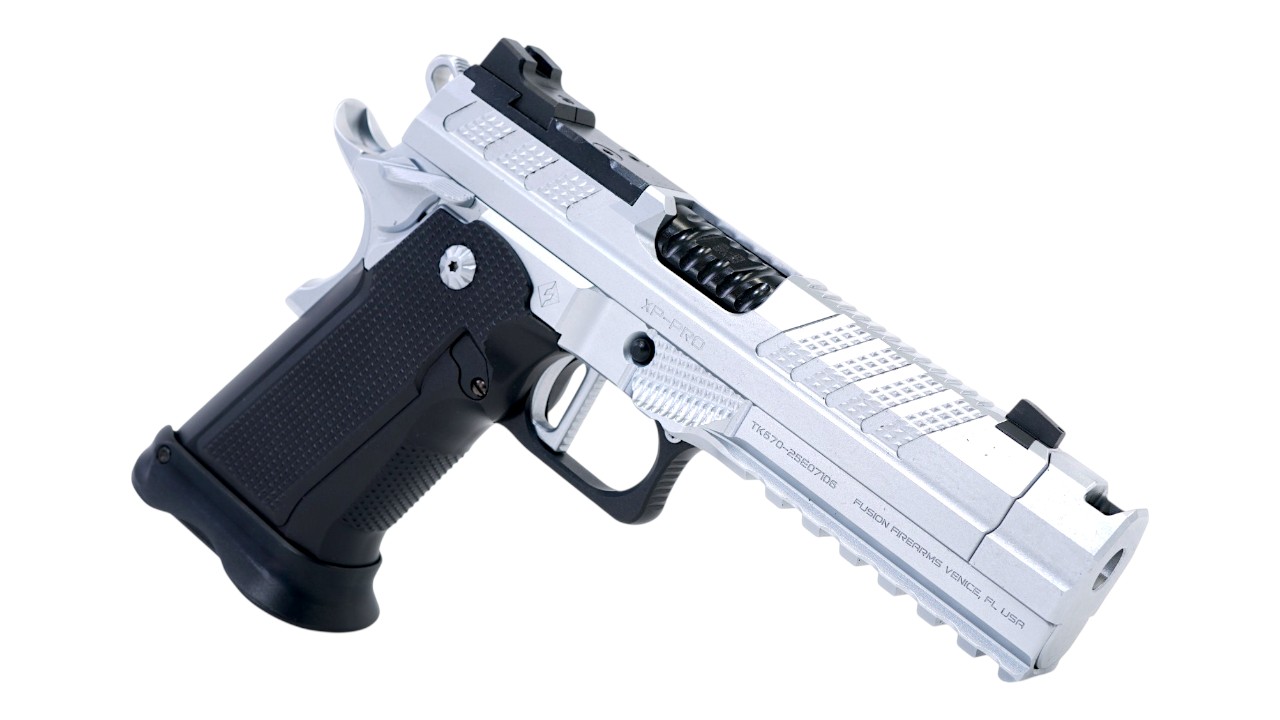 FUSION FIREARMS XP PRO COMP & AMBI THUMBREST | CUSTOM SHOP | CHROME