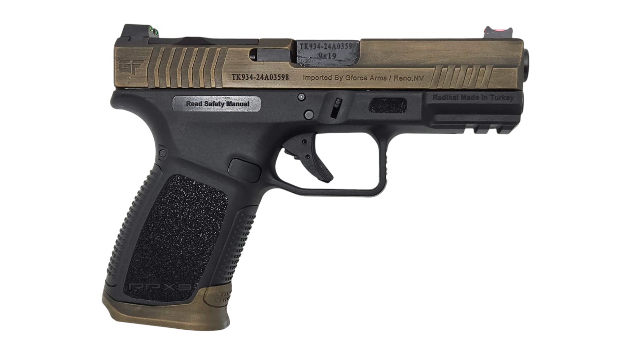 GFORCE RPX9 EXODUS TACTICAL 9MM 15RD | BLACK/BRONZE