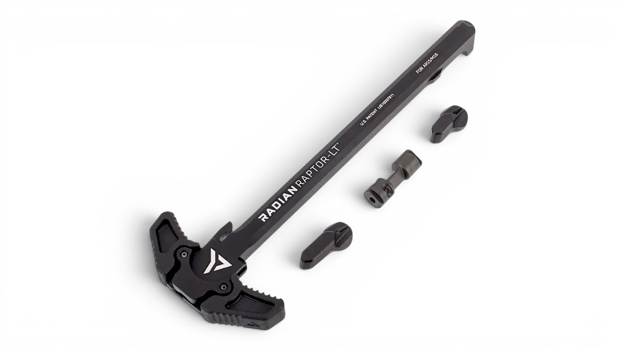 RADIAN RAPTOR-LT CHARGING HANDLE W/ TALON SAFETY | BLACK