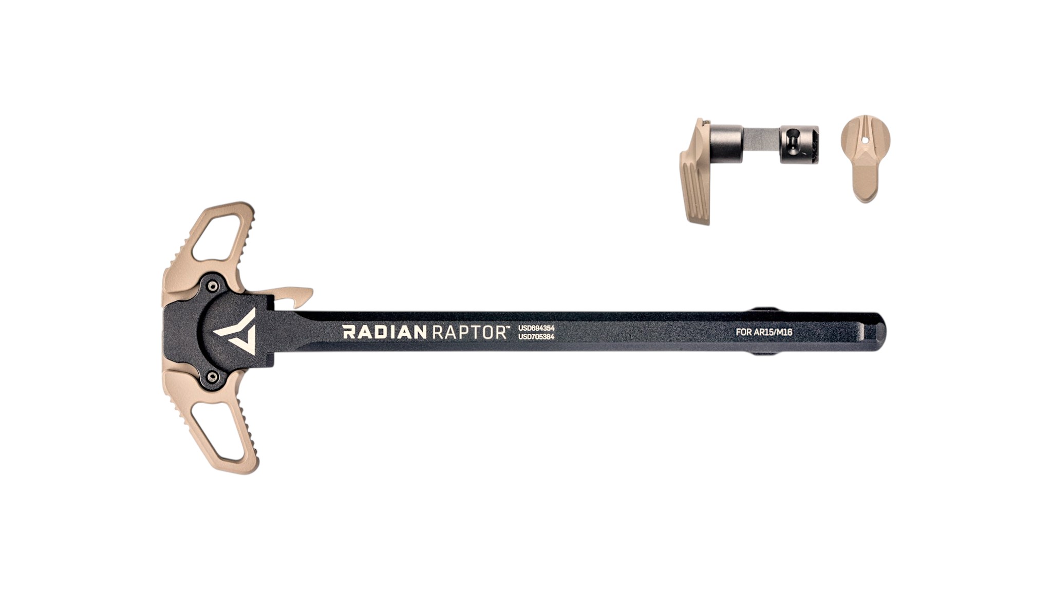 RADIAN RAPTOR CHARGING HANDLE + TALON SAFETY | FDE