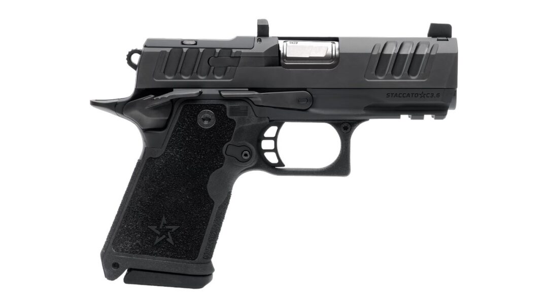 STACCATO HD C3.6 9MM 15RD _ DLC SS _ STANDARD PACKAGE