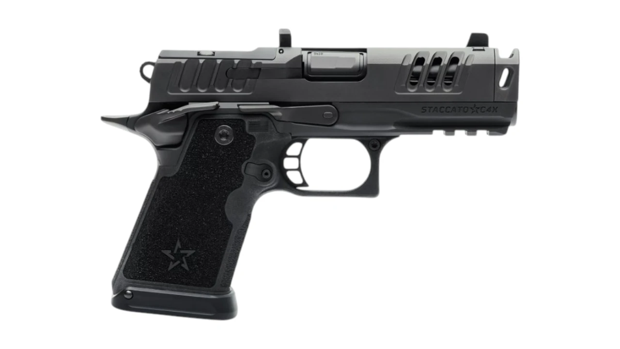 STACCATO HD C4X PREMIUM PACKAGE 9MM 15RD 4" DLC COMP