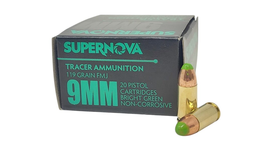 SUPERNOVA 9MM GREEN TRACERS 20RD-860010179789