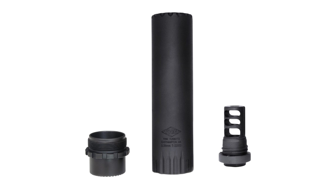 YANKEE HILL TURBO T3 5.56 SUPPRESSOR & MUZZLE BRAKE KIT
