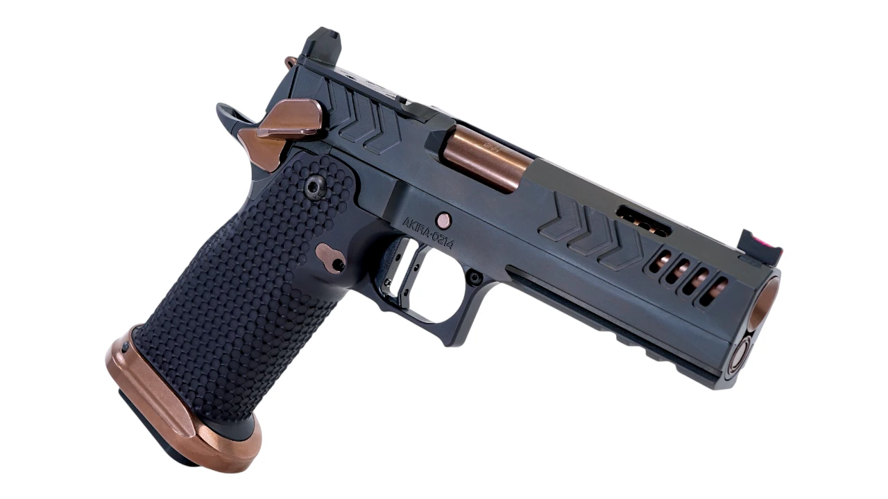 CNC GUNWORKS AKIRA 9MM 4.6" | PORTED | ROSE
