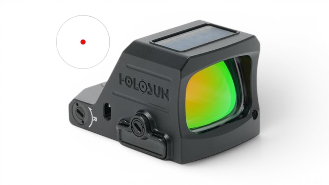HOLOSUN 407C X3 2 MOA RED DOT REFLEX SIGHT | RMR | BLACK