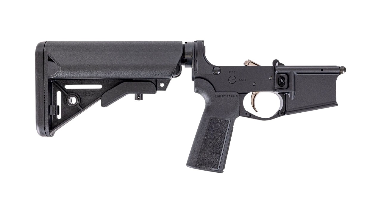 PSA PA-15 COMPLETE AR-15 LOWER | 2 STAGE | B5 SOPMOD | BLACK