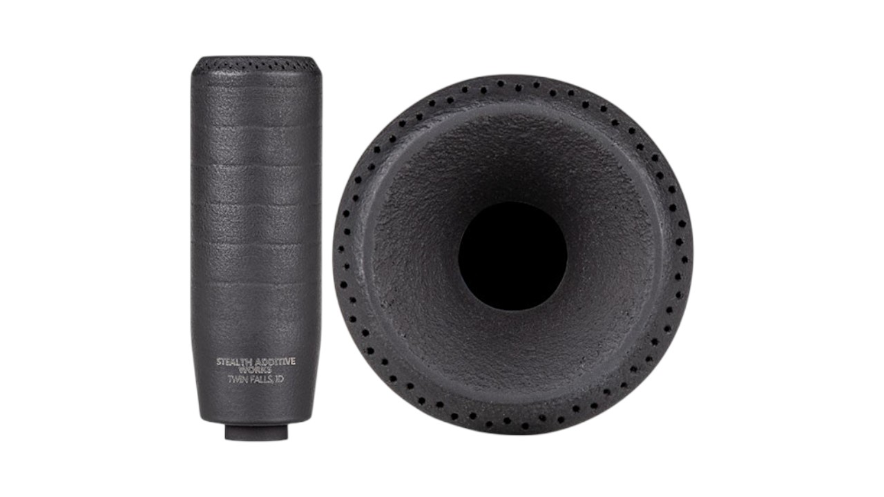 STEALTH ADDITIVE SHIV 9MM METRIC SUPPRESSOR | BLACK | BLEMISH