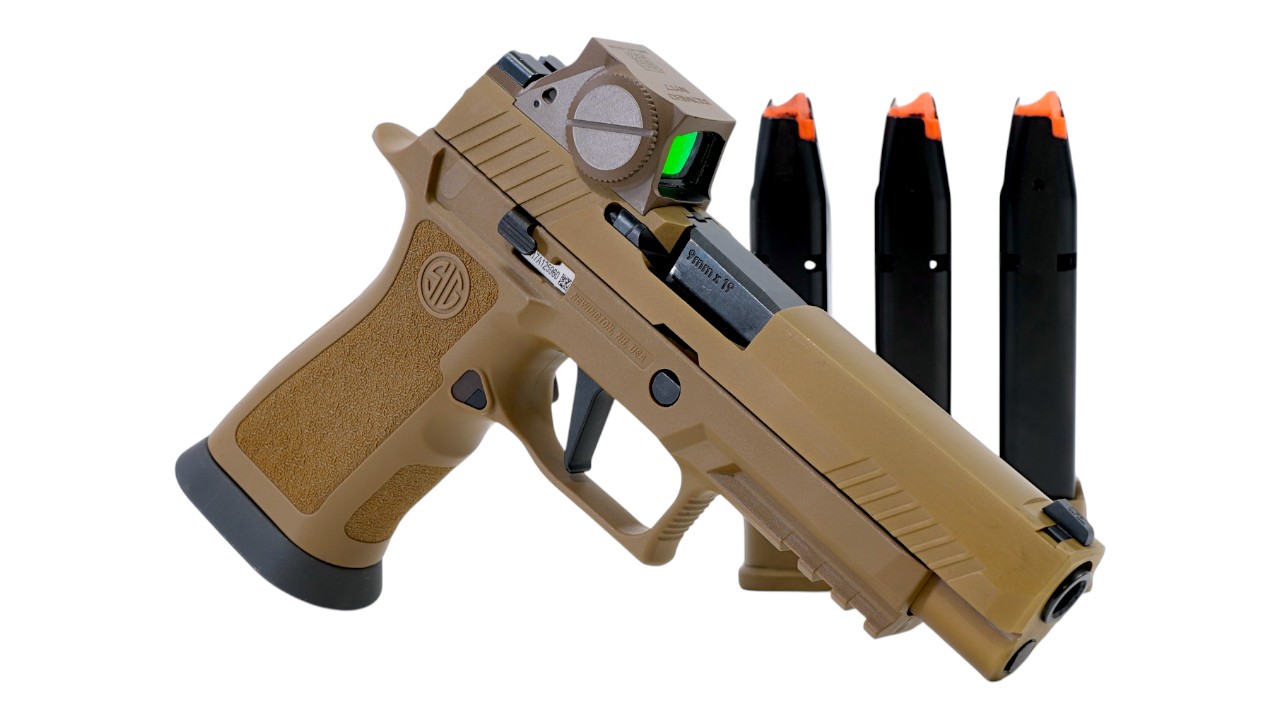 SIG P320 M17 X-SERIES 9MM 21RD | ROMEO M17 | FDE