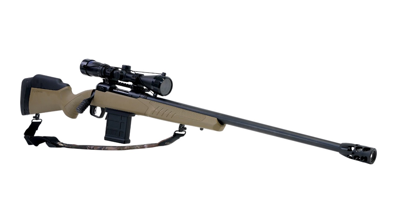 SAVAGE 110 6.5 CREED 5RD 24" | BUSHNELL SCOPE | FDE