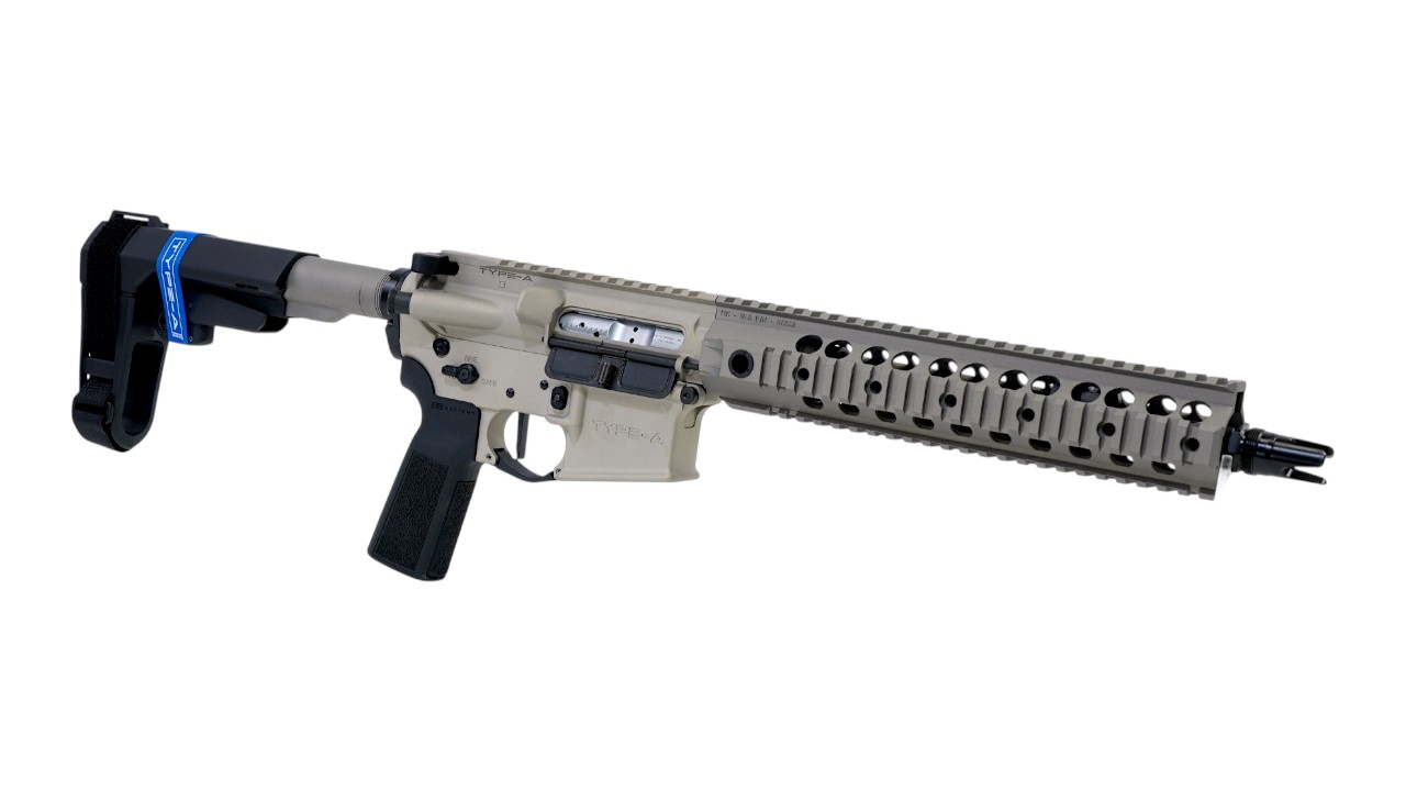 BG DEFENSE TYPE-A SRP MOD1 11.5" PISTOL 5.56 NATO | ANODIZED GRAY