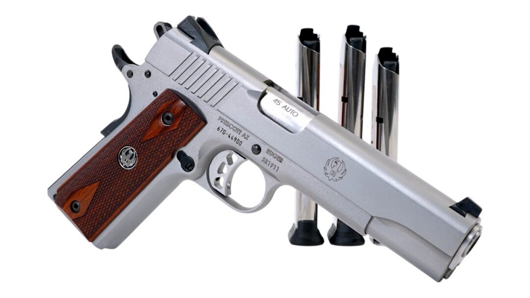 18201-RUGER SR1911 .45ACP STAINLESS