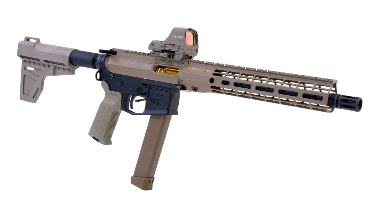 AERO PRECISION EPC-9 9MM | HOLOSUN 510C GREEN | FDE