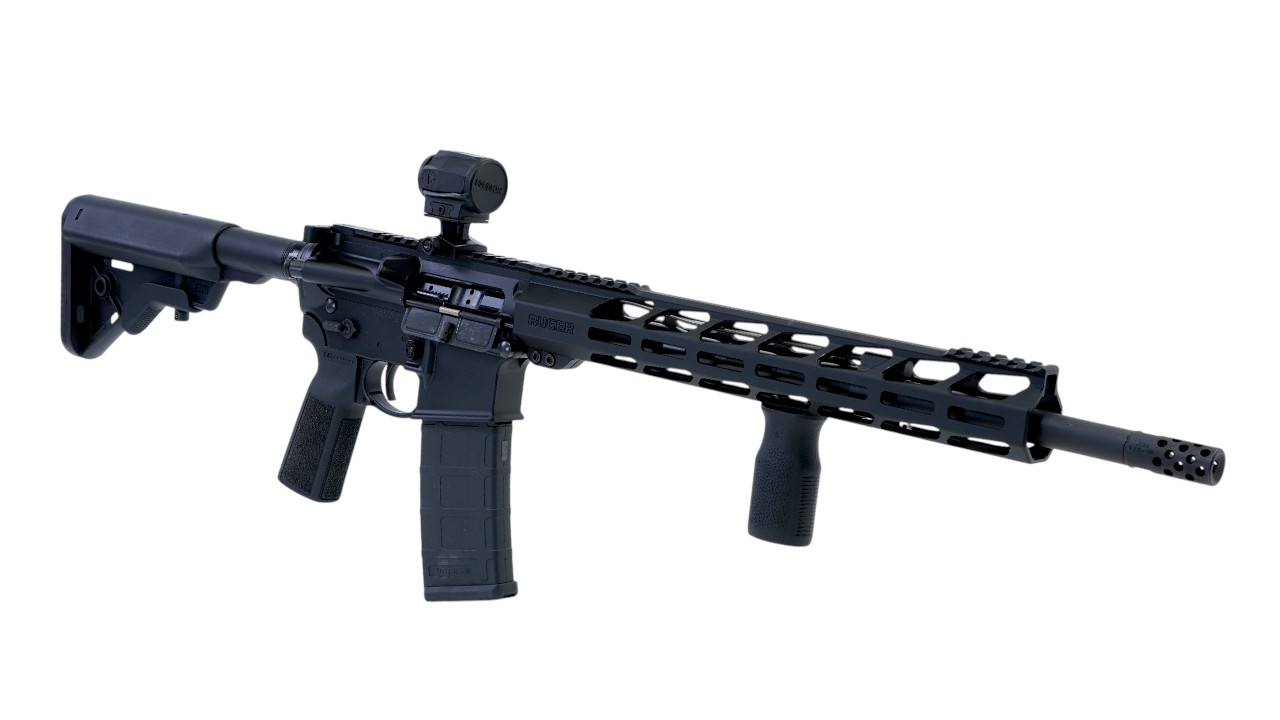 RUGER AR-556 5.56 NATO 30RD | 1 MAG | HOLOSUN SCRS