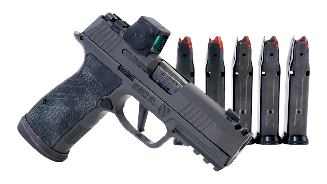 SIG P365 AXG LEGION 9MM 17RD | 5 MAGS | ROMEO-X