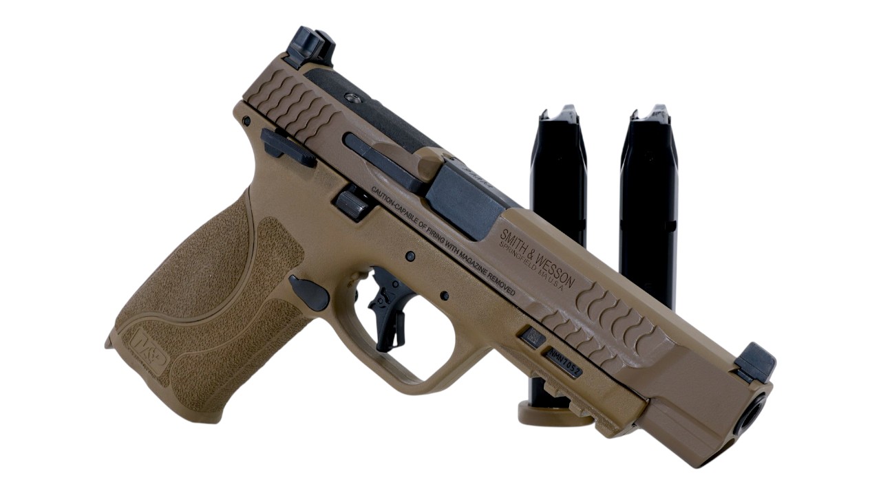 SMITH & WESSON M&P9 M2.0 OR TS 5" 17RD | FDE