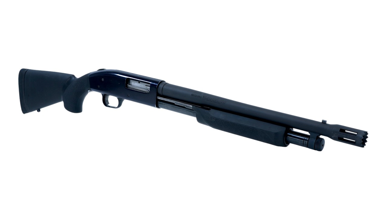 MOSSBERG 500 AT 12GA 18.5" 5RD | BLACK