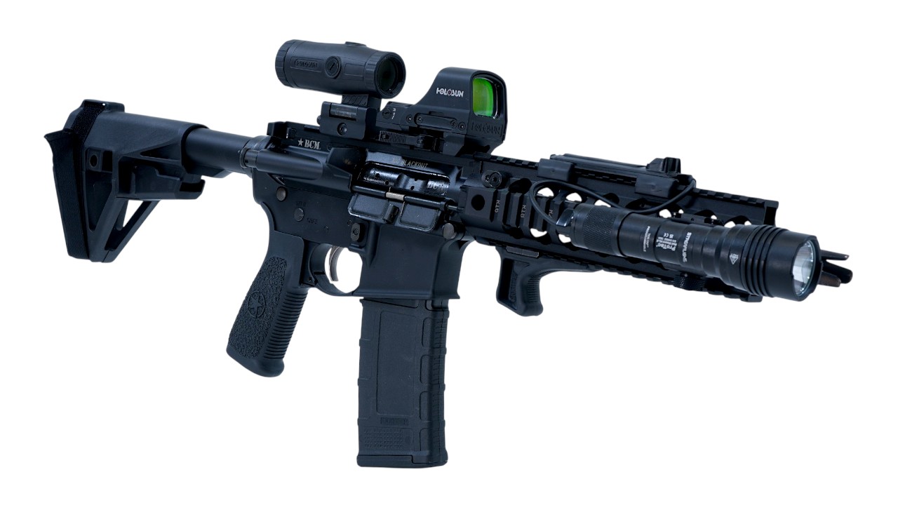 BCM QRF-9 .300 BLK | HOLOSUN 510C COMBO + MAG LIGHT PLAN B
