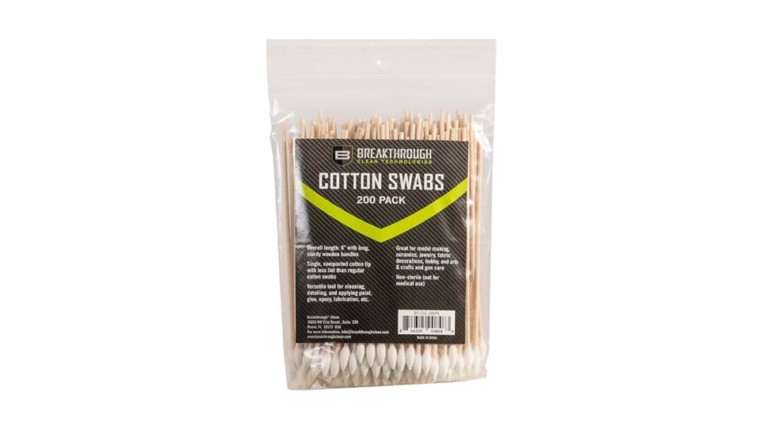 BREAKTHROUGH COTTON SWABS 6 200 PACK
