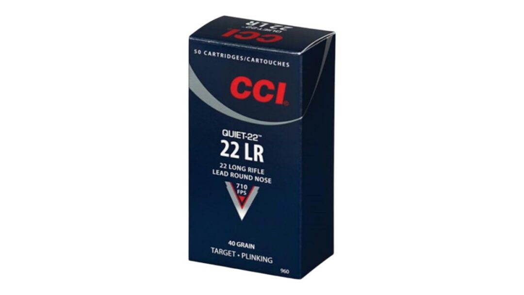 CCI QUIET-22 22 LR 40GR 710 FPS 50RD-076683009609