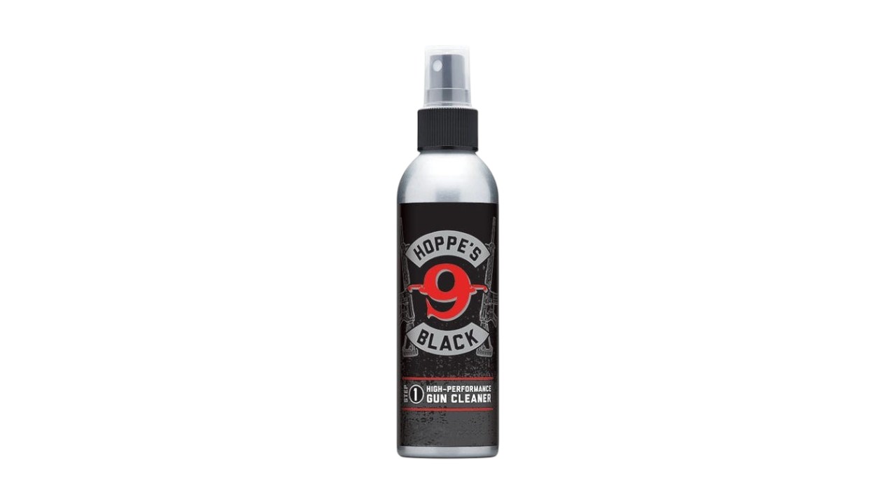 HOPPES BLACK GUN CLEANER SPRAY | 2.5 OZ BOTTLE