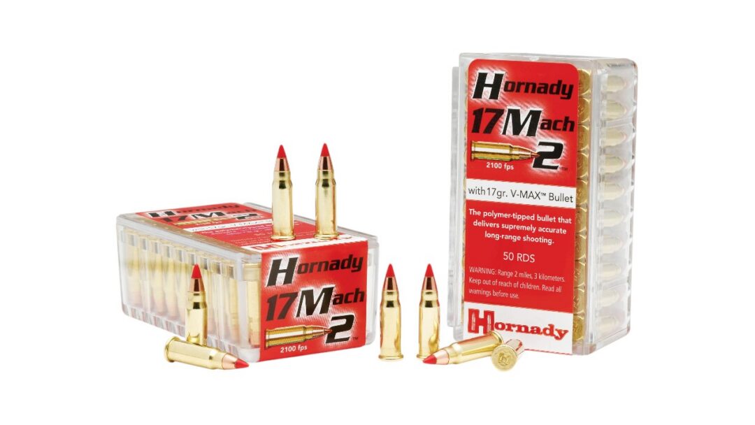 HORNADY MACH 2 V-MAX .17 HMR 50RD