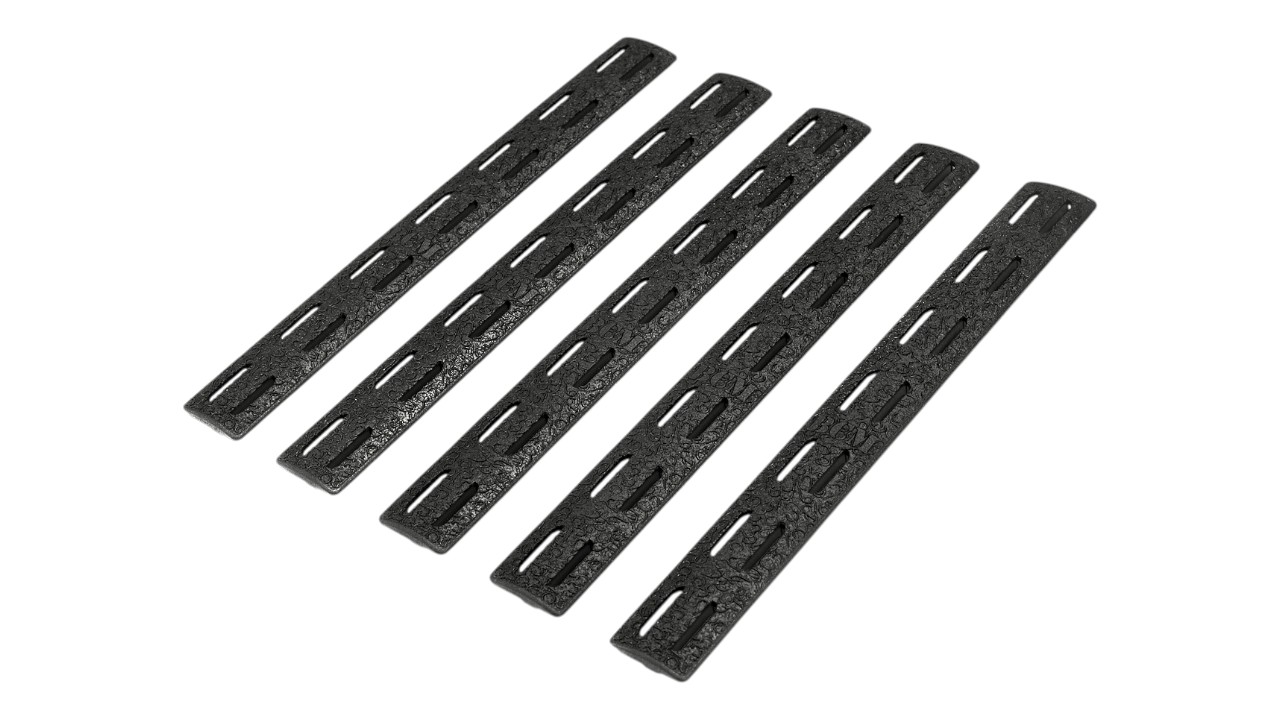 BCM RAIL PANEL KIT 5.5" | 5 PACK | BLACK