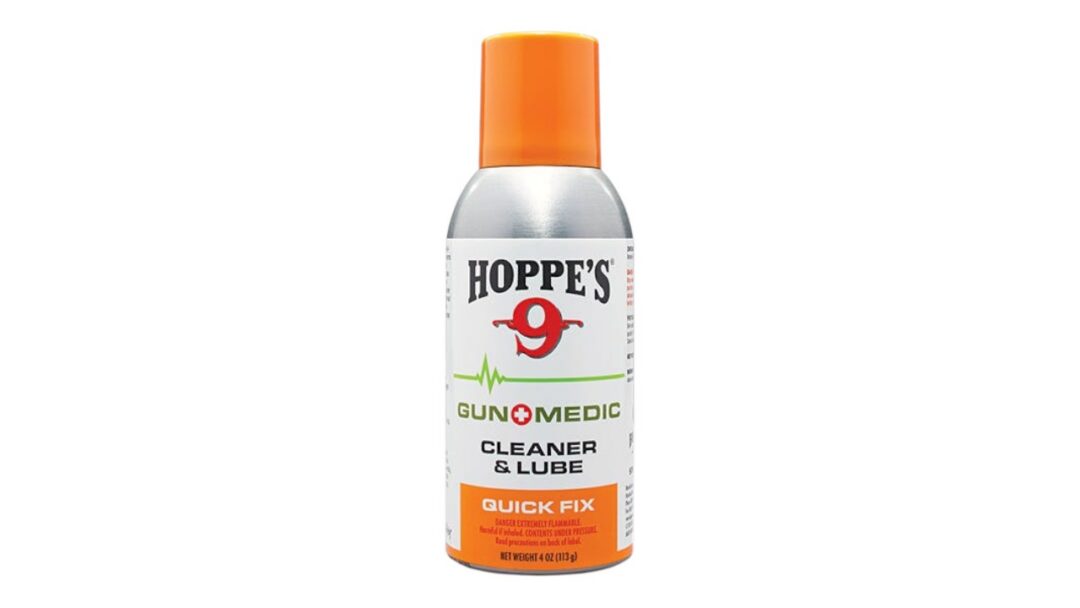 HOPPES GUN MEDIC CLEANER & LUBE 4OZ QUICK FIX-026285030006