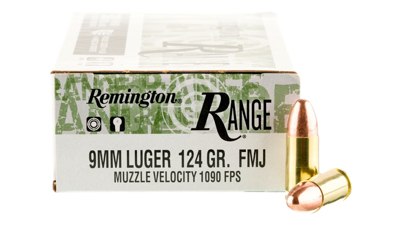 REMINGTON RANGE 9MM 124GR FMJ 50RD