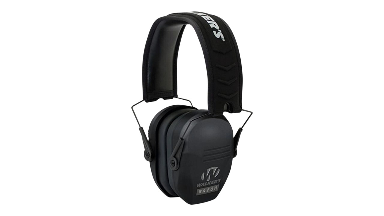 WALKERS RAZOR SLIM PASSIVE MUFFS | BLACK