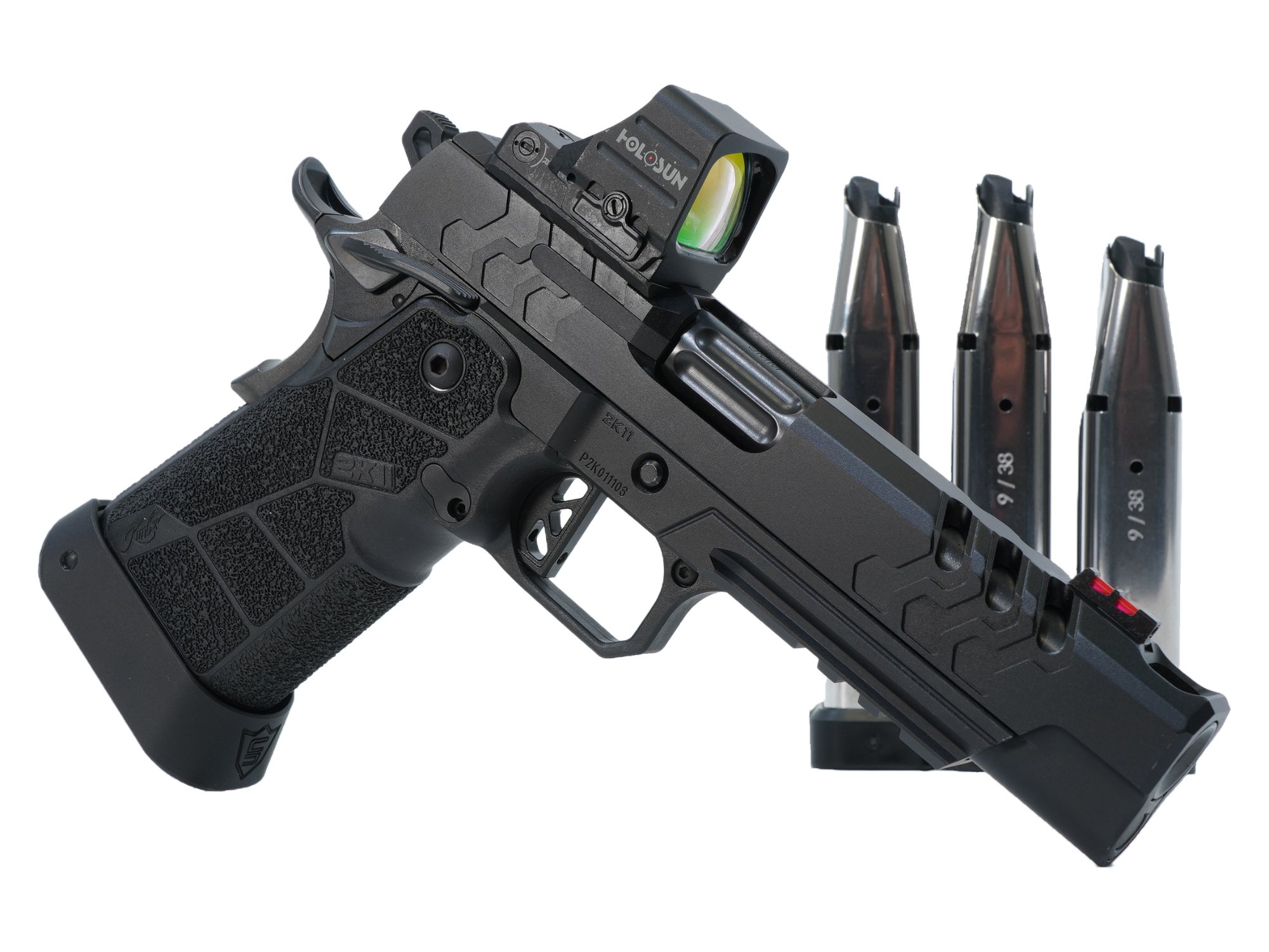 Kimber 2K11 Comp Ported 9mm 20rd, Black + HS507